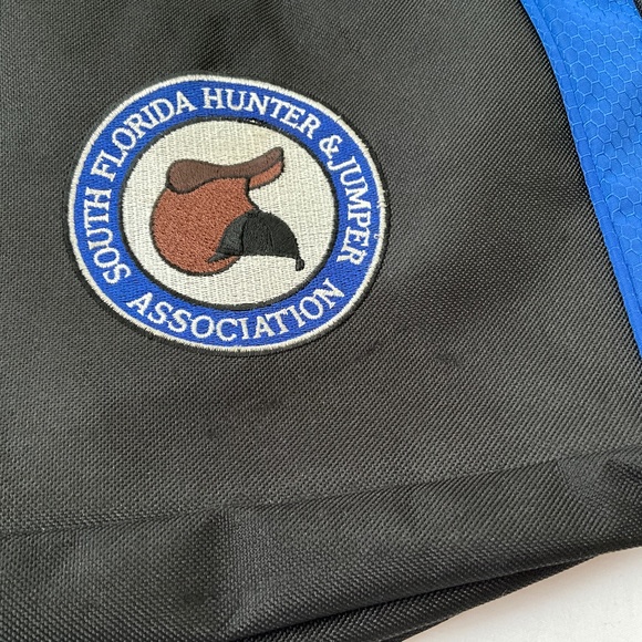 NWOT PORT & CO. Equestrian SFHJA Backpack Black Blue main image 5